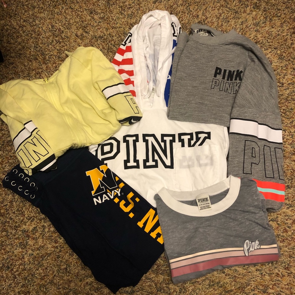 5 PIECES OF PINK CLOTHING FOR $35!!